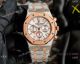 Knockoff Audemars Piguet Royal Oak 42mm Watch 2-Tone Rose Gold Chronograph (5)_th.jpg